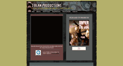 Desktop Screenshot of 3beanproductions.net