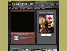 Tablet Screenshot of 3beanproductions.net